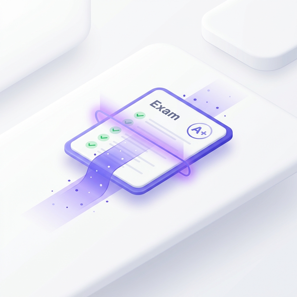 AI Grading Illustration